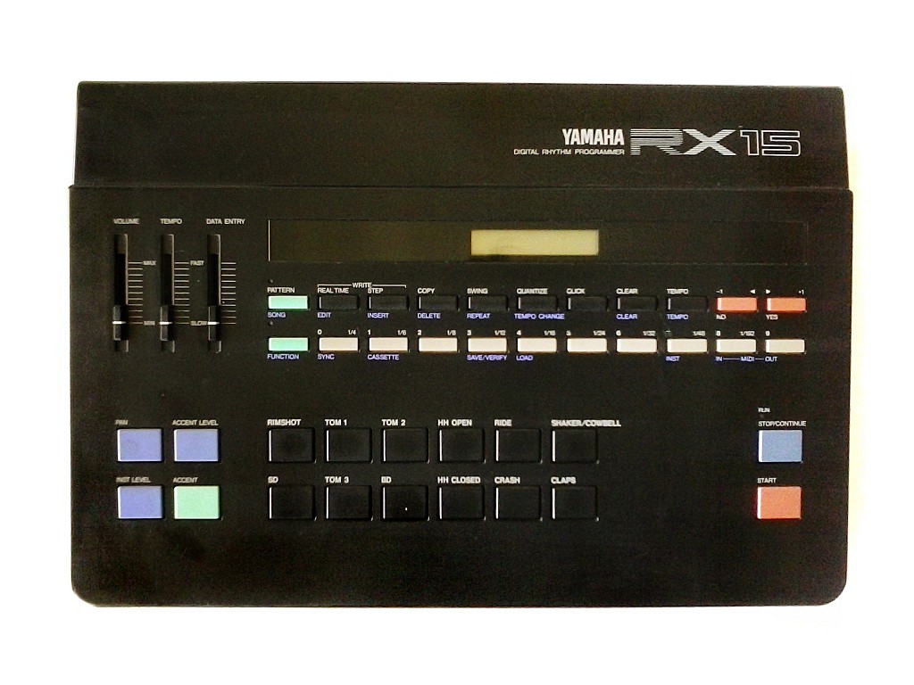 yamaha rx15 drum machine